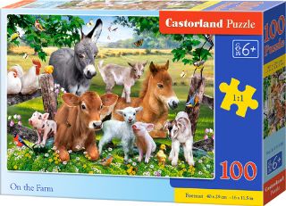 Obrázek z Puzzle farma 100 dílků  